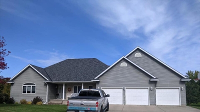 completed roofing project Photo