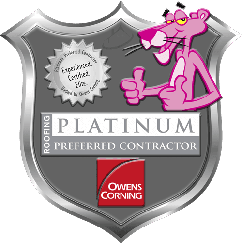 Platinum Preferred Contractor by Owens Corning